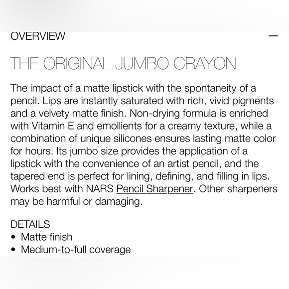 2x Mini NARS Velvet Matte Lip Pencil, total: 0.12oz/3.6g - Picture 13 of 16